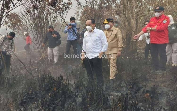 Menhut Raja Juli: Modifikasi Cuaca Solusi Ideal Tangani Karhutla di Kalteng