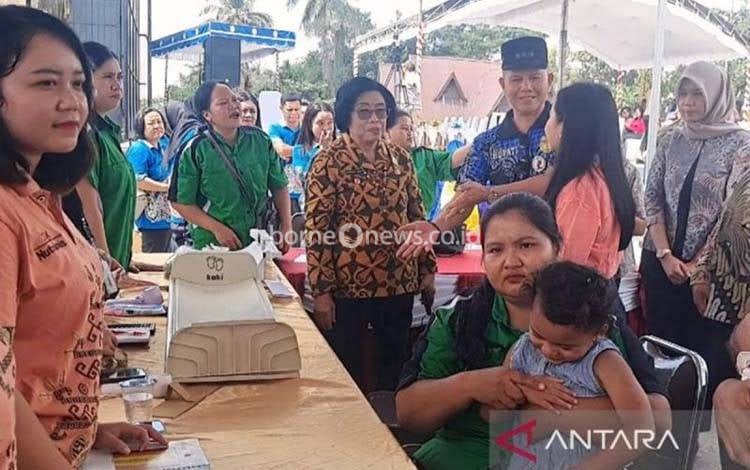 Gunung Mas Kejar 100 Persen Balita Ditimbang untuk Percepat Penurunan Stunting