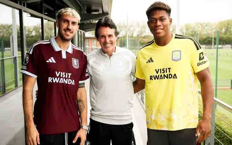 Aston Villa Resmikan Kedatangan Zion Suzuki dan Matteo Ruggeri