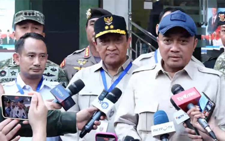 Berkunjung ke Palangka Raya, Prabowo Minta Kebutuhan Penanganan Karhutla Kalimantan Segera Dipenuhi