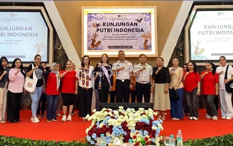 Puteri Indonesia Kalteng 2025 Sambangi Rutan Kapuas Beri Semangat Warga Binaan Perempuan