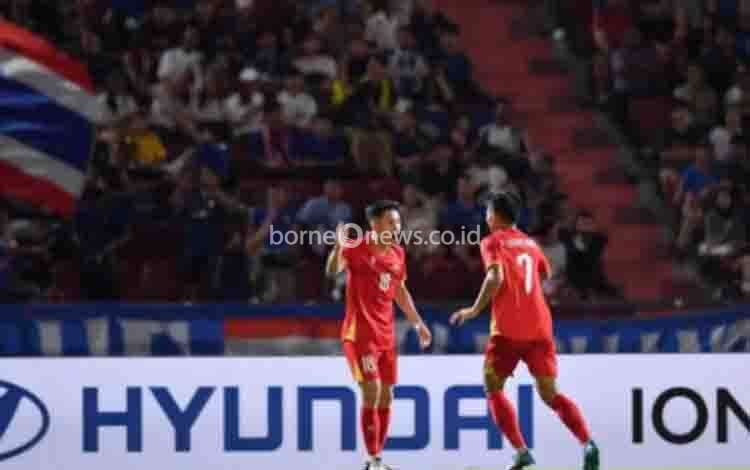 Vietnam Menangkan Final Leg Pertama 2-0 di Kandang Thailand