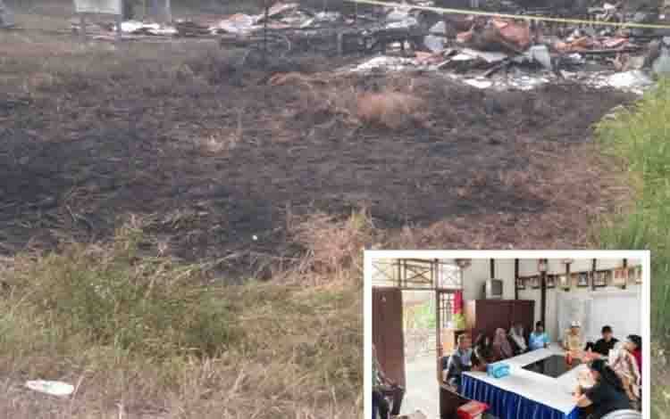 Sekolah Ludes Terbakar, Disdik Kapuas Siapkan Skema Pembelajaran untuk Siswa SDN 1 Bunga Mawar