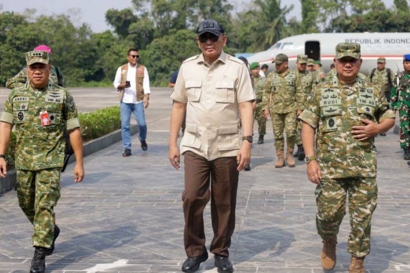 Menhan: Kalteng Masuk Prioritas Penanganan Karhutla, Sinergi Semua Pihak Harus Diperkuat