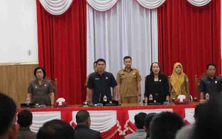 DPRD Gunung Mas Gelar Paripurna Bahas Hal Ini