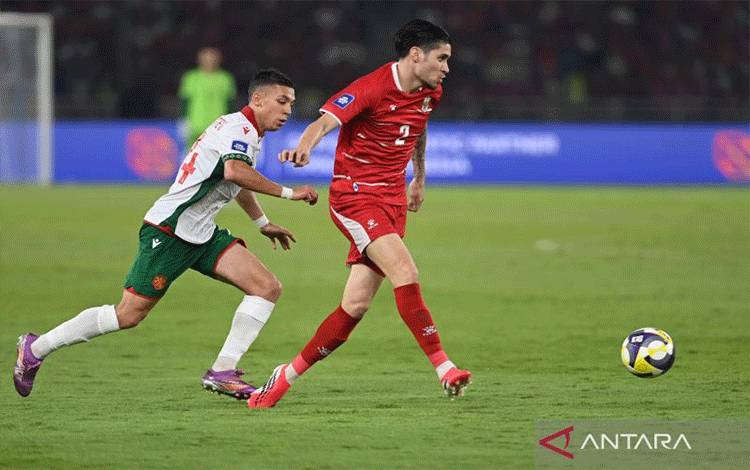 Sepuluh Pemain Indonesia Tahan Imbang Malaysia 0-0