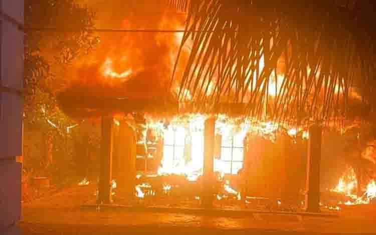Kurang dari 24 Jam, Dua Rumah Terbakar di Sampit