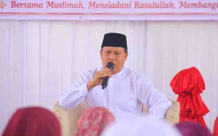 Wakil Bupati Seruyan Berikan Tausyiah Maulid Nabi, Tekankan Peran Perempuan Bentuk Generasi Berakhlak