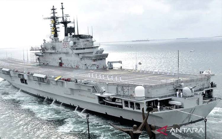 KRI Gajah Mada Akan Disambut Dua Kapal Perang dan Pesawat TNI AL