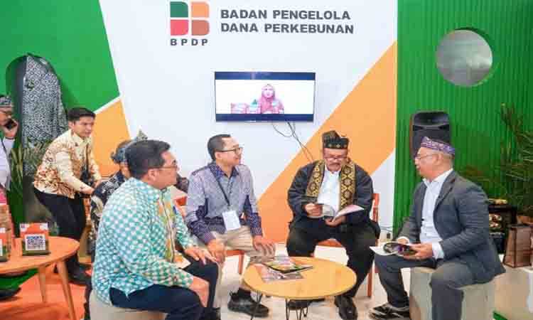Booth BPDP Pamerkan Produk UMKM dan Mainan Edukasi Berbasis Sawit