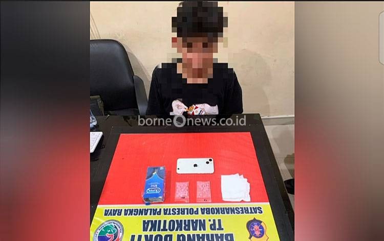 Simpan 43 Butir Ekstasi di Kotak Kondom, Pria ini Ditangkap Satresnarkoba Polresta Palangka Raya
