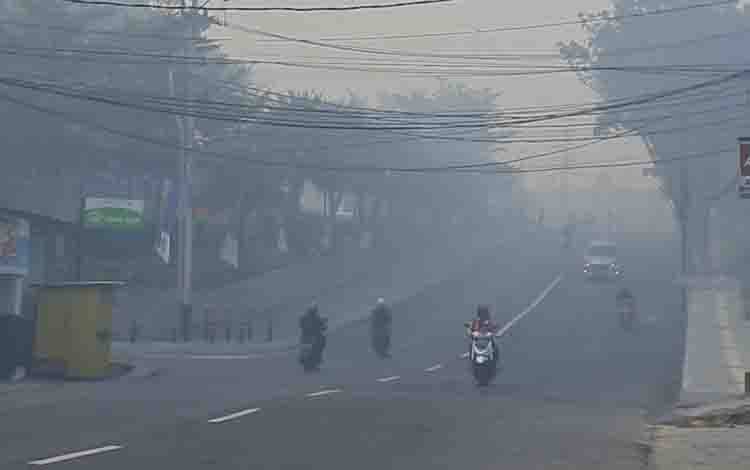 Kasus ISPA Naik, Dinkes Kobar Waspadai Dampak Asap Karhutla