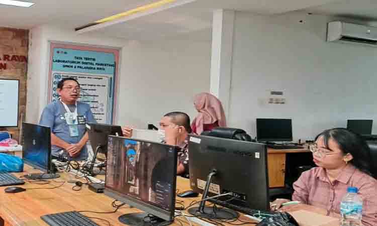 Peserta Uji Coba UKBI di Kalteng Berasal dari Beragam Profesi
