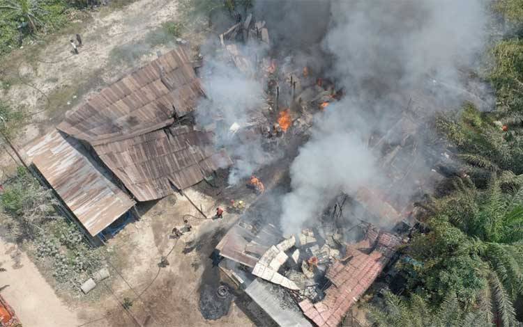 Selain Karhutla, Wabup Kotim Imbau Warga Waspada Kebakaran Rumah