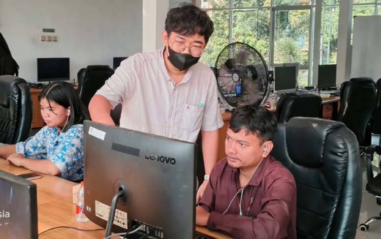 UKBI Adaptif di Laboratorium Komputer Digital Marketing SMKN 2 Palangka Raya, Rabu-Kamis, 26-27 Agustus 2026. (FOTO: TESTI PRISCILLA)