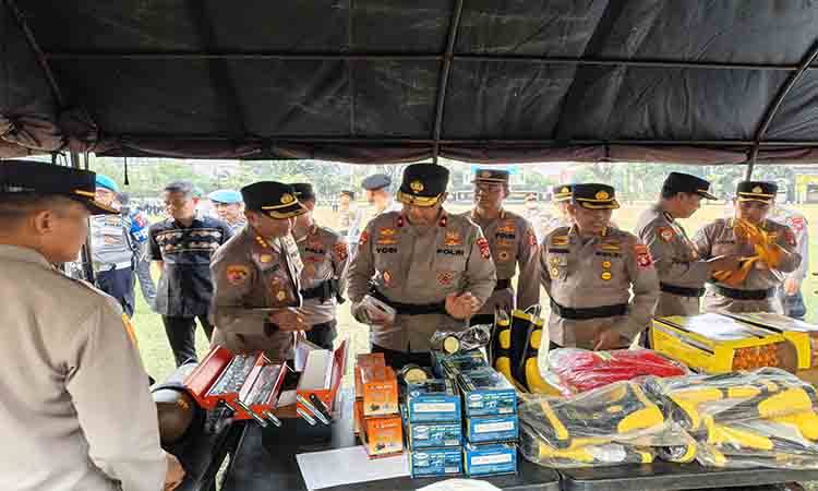Polda Kalteng Terima 48 Personel BKO Lemdikat Polri dan Bantuan Sarpras dari Kapolri
