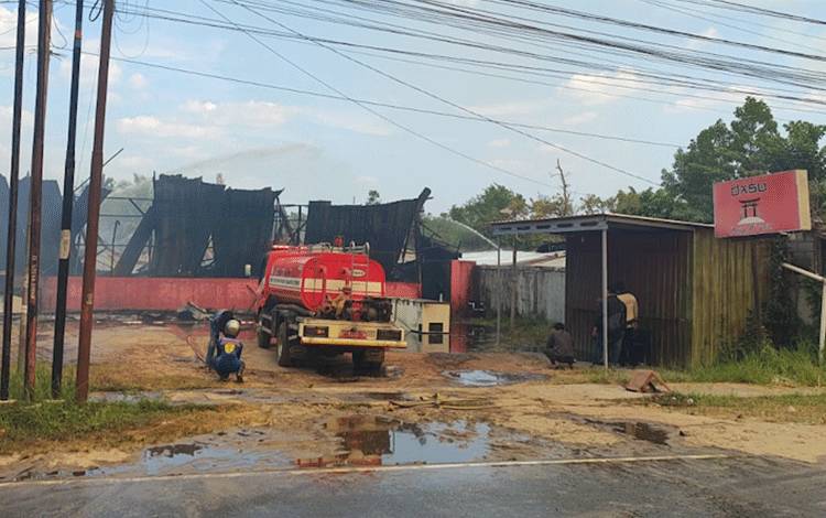 Polisi Selidiki Kebakaran Dasu House of Grill, Api Diduga Merembet dari Lahan Gambut