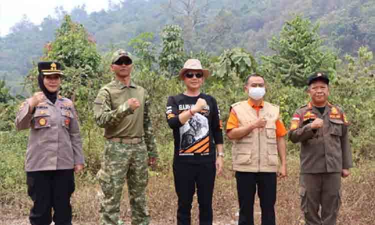 Bupati Gunung Mas Apresiasi Seluruh Tim dalam Penanganan Karhutla