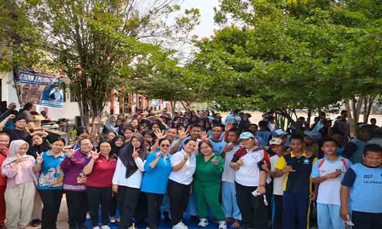 Reses Faridawaty di SMKN 5 Palangka Raya, Serap Aspirasi Sarana Praktik hingga Kekurangan Ruang Kelas