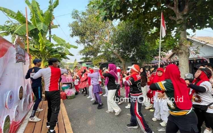 Fun Run Sare Pulau Digelar di Bataguh, Warga Diajak Olahraga-Peduli Lingkungan
