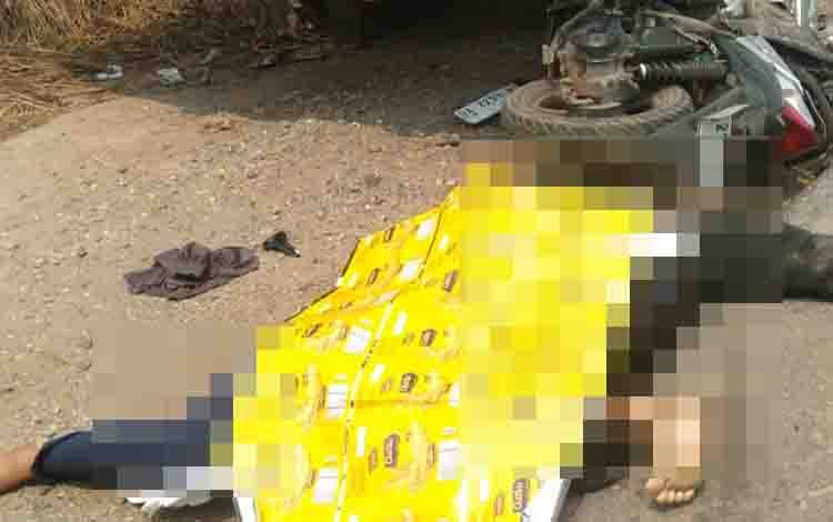 Dua Pemotor Berboncengan Tewas di Lingkar Selatan Banjar, Diduga Tabrak Truk Parkir