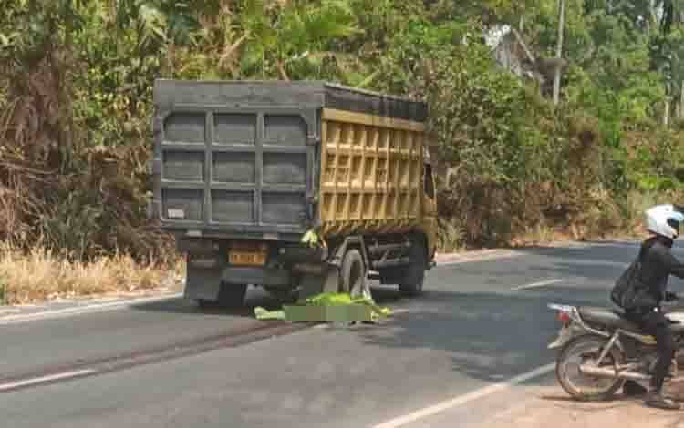 Kecelakaan Maut di Karang Intan Banjar, Pemotor Tewas Terseret Truk Puluhan Meter