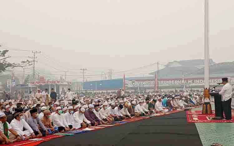 Salat Istisqa Digelar, Pemkab Barito Utara Ajak Masyarakat Bermunajat Memohon Hujan