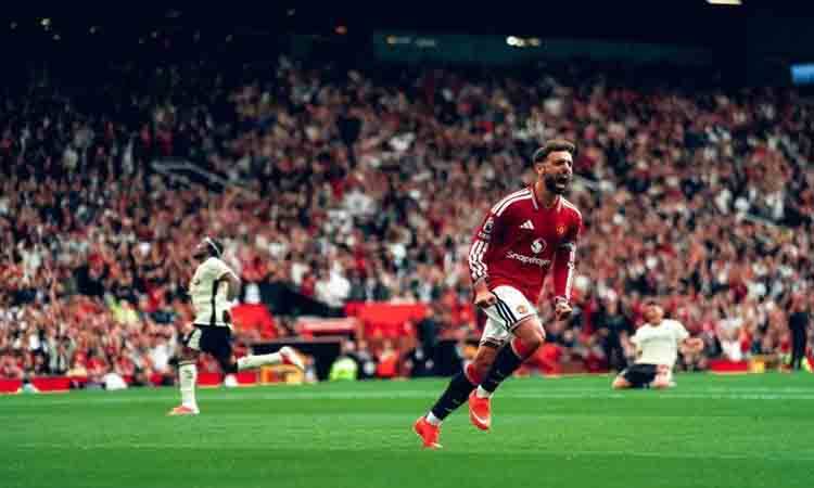 Bruno Hattrick, MU Raih Kemenangan Pertama Setelah Hajar Ipswich 5-2