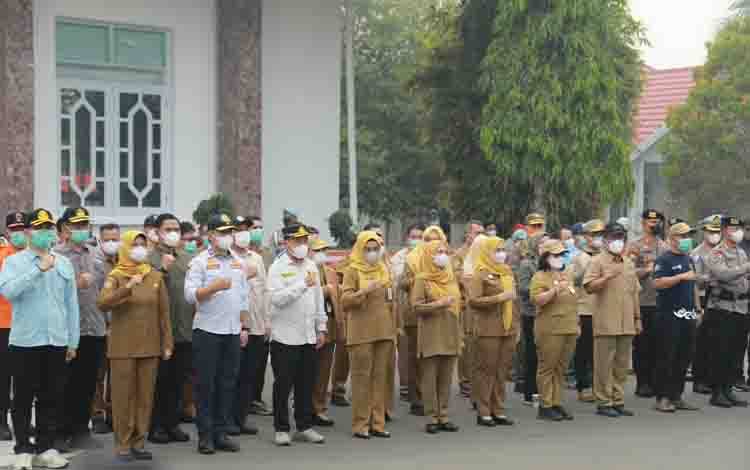 ASN Kalteng Disiapkan Hadapi Karhutla, Diminta Bawa Peralatan dan Pelindung Diri