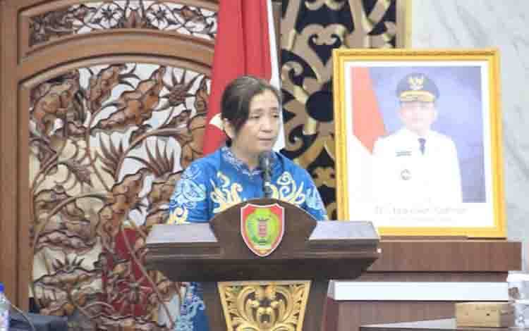 Yuli Kristina Dorong Penguatan Koordinasi Pelaksanaan Program Bedah Rumah di Kalteng