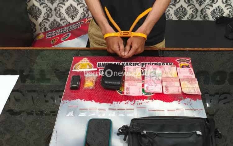 Satresnarkoba Polres Gumas Bekuk Pria Budak Sabu di Kamar Kos