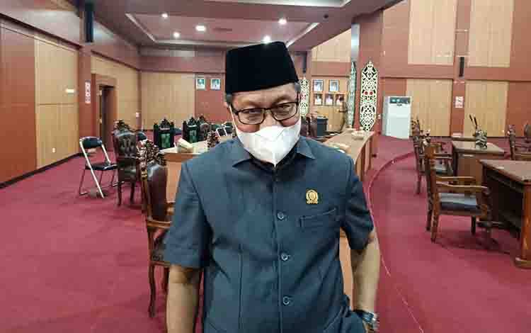 Ketua DPRD Palangka Raya, Subandi. (FOTO: MARINI)