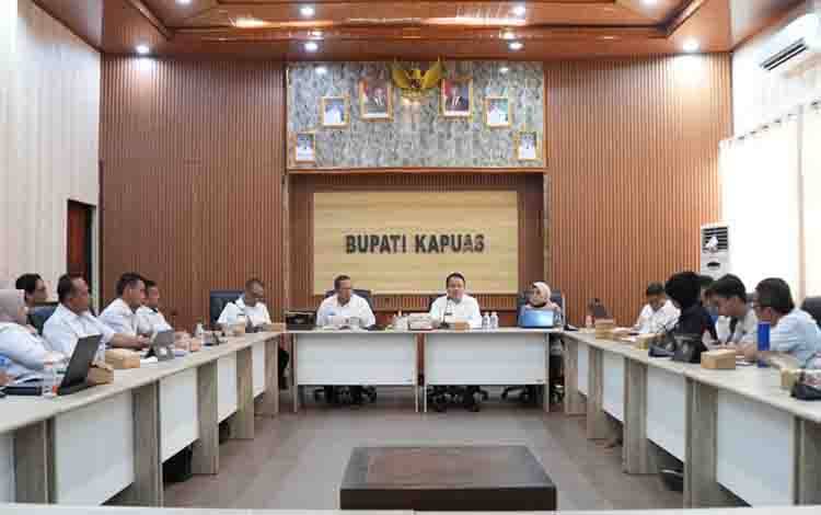 Pembangunan Embung dan Perbaikan Irigasi Diusulkan dalam RPI PU Kapuas