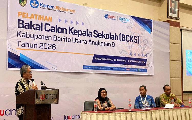 Kepala Sekolah di Barut Harus Jadi Pemimpin Pembelajaran dan Penggerak Perubahan
