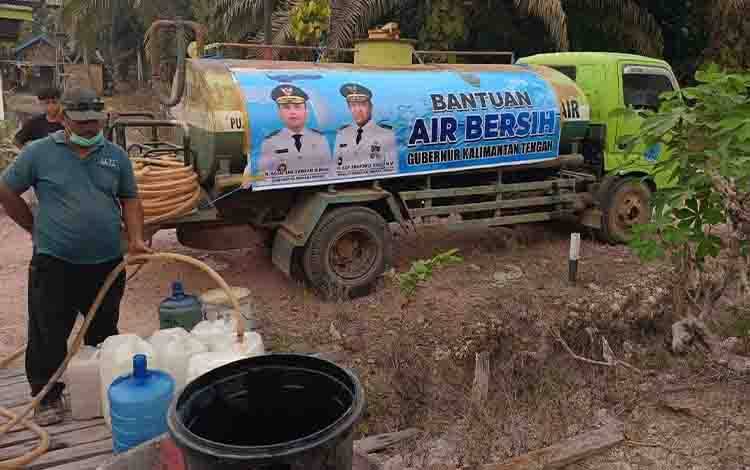Distribusi Air Bersih di Kalteng Masih Berlangsung, Bantuan Berpotensi Bertambah