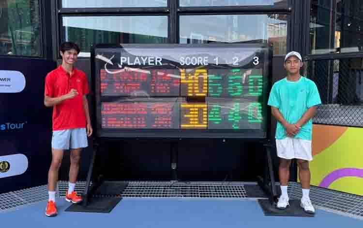 Ganda Putra Indonesia Melaju ke Final ITF M15 Bali
