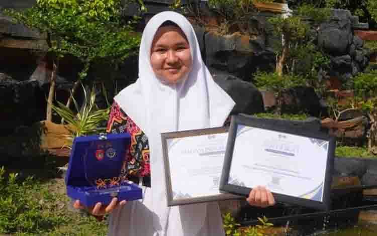 Rasya Alika Farshi, Pelajar SMAN 1 Pangkalan Bun Wakili Kalteng di Ajang Pelajar Pelopor Keselamatan LLAJ Nasional