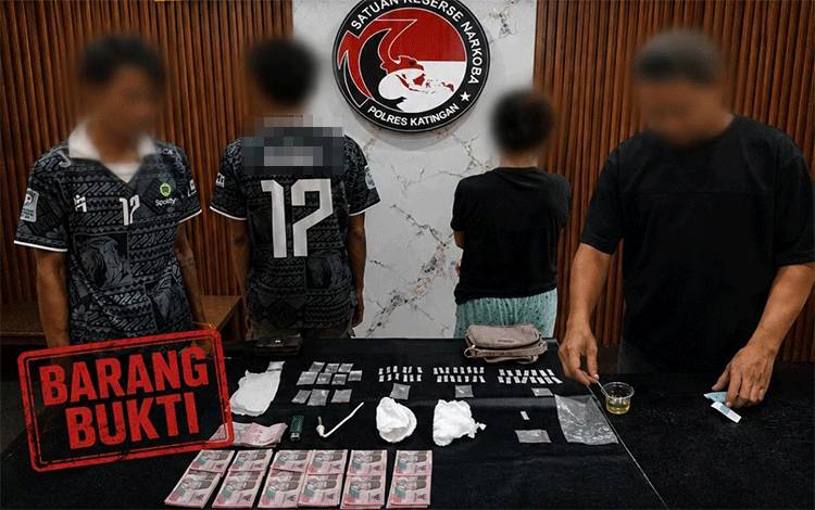 Polres Katingan Tangkap 2 Warga Diduga Pengedar Sabu