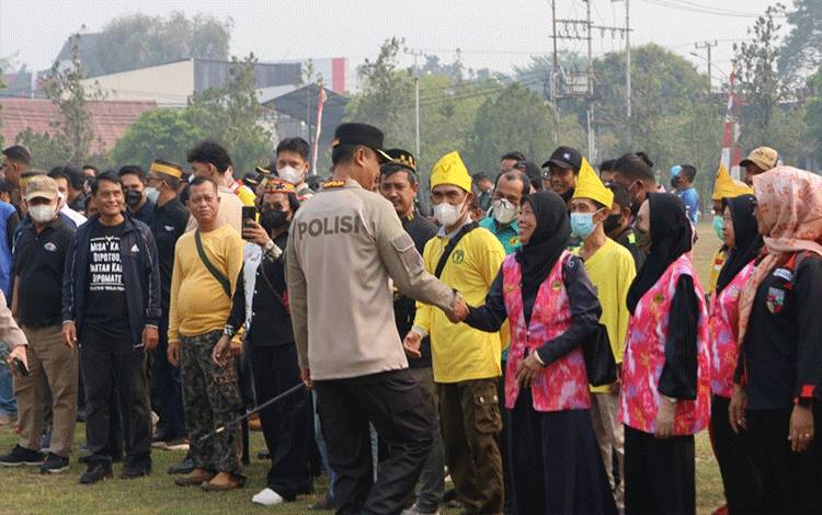 Kapolda Kalteng Bentuk Forum Kebangsaan Huma Betang, Ajak Seluruh Elemen Bersatu Padamkan Karhutla