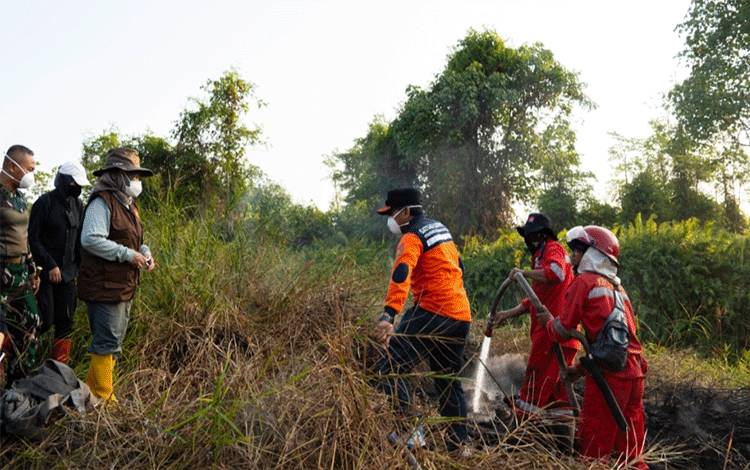 Penangan Karhutla di Kobar Dilakukan Secara Terpadu