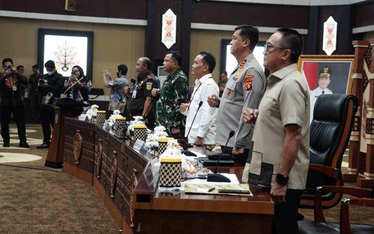 Gubernur Kalteng Instruksikan Penanganan Karhutla Diperketat Hadapi Puncak Kemarau