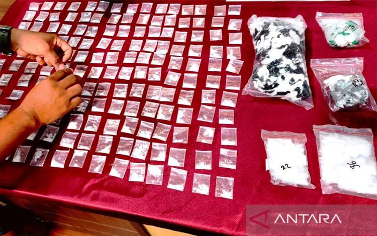 Polisi Ungkap 9 Kilogram Sabu Jaringan Narkoba Internasional