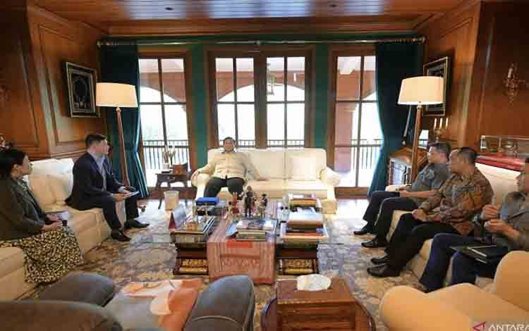 Prabowo dan Dubes AS untuk ASEAN Bahas Kerja Sama RI-AS di Hambalang