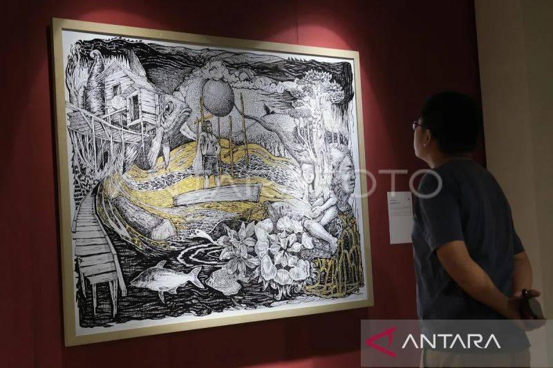 Art Borneo 2026 Soroti Karhutla dan Krisis Ekologi Borneo Lewat Seni