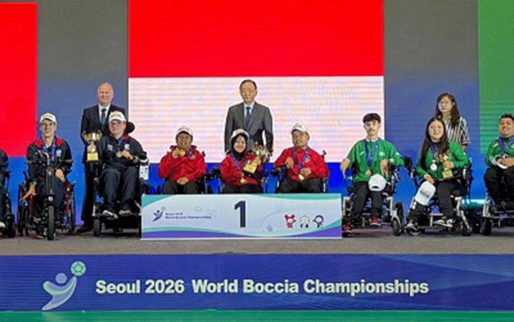Boccia Indonesia Ukir Sejarah Juarai Kejuaraan Dunia Boccia 2026