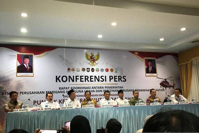 Polri Tetapkan 138 Tersangka Kasus Karhutla, 8 Korporasi Diproses