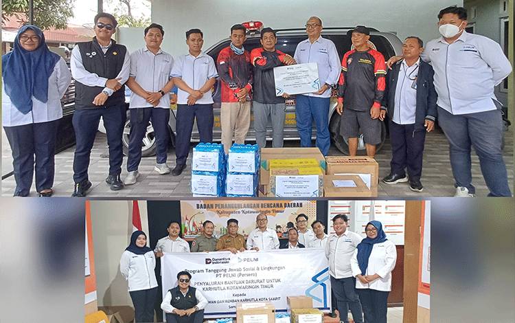 Relawan dan Satgas Karhutla Kotim Dapat Bantuan Perlengkapan untuk Perkuat Pemadaman