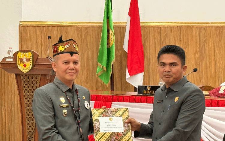 Raperda Perubahan APBD 2026 Disepakati, Bupati Gunung Mas Dorong PAD Digenjot