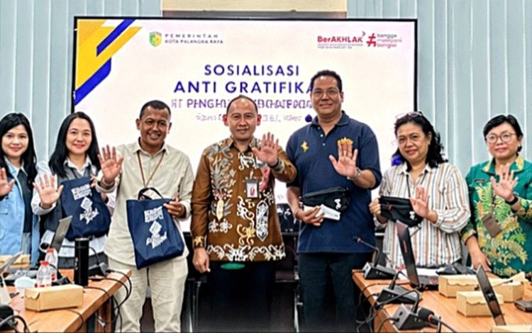 Inspektorat Kota Palangka Raya Gelar Sosialisasi UPG dan WBS demi Cegah Praktik Gratifikasi