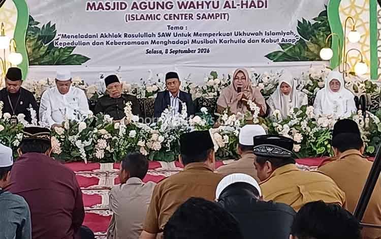 Peringati Maulid Nabi, Wabup Kotim Minta ASN Teladani Sifat Rasulullah dalam Melayani Masyarakat